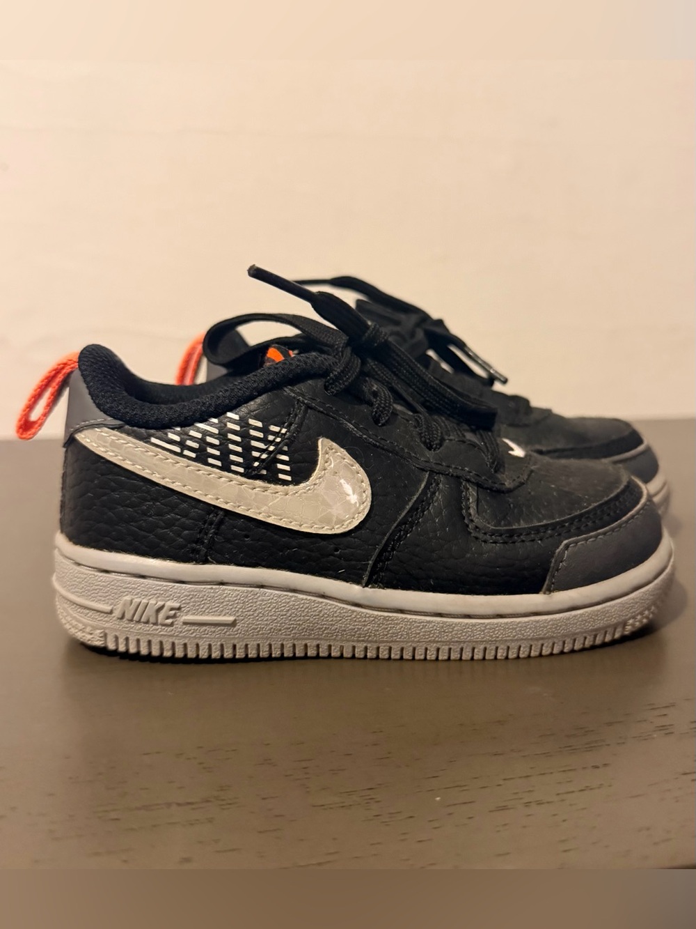 Kids Nike Air Force 1 LV8 2 "Under Construction" Sneakers 8C